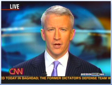 Anderson Cooper on CNN screenshot